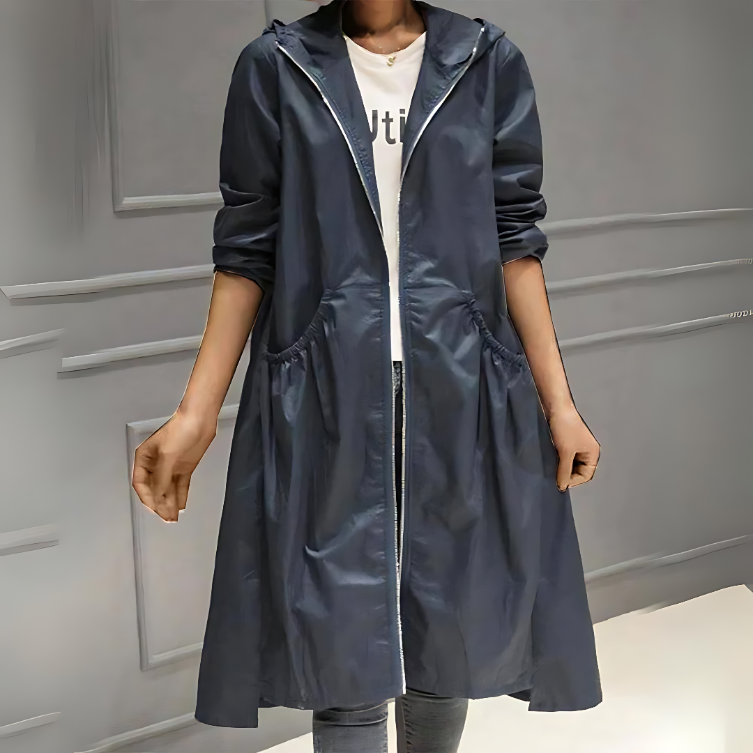 Lena - Damen-Trenchcoat | Elegant, Wasserfest, Vielseitig