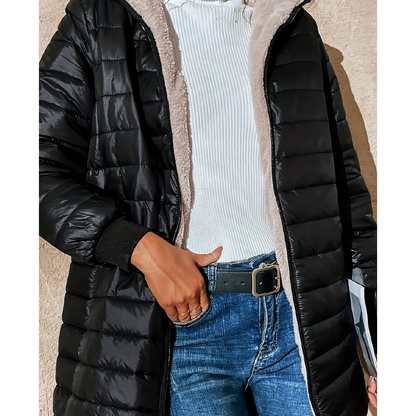 Lena - Damen-Pufferjacke | Chic, Warm, Wetterfest