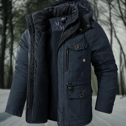 Lukas - Modische Winterjacke für Herren | Warm, Bequem, Ideal für kalte Tage