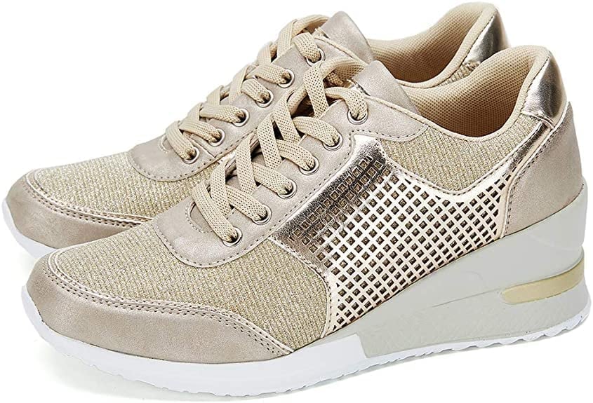 Lena - Damen-Sneaker mit Keilabsatz | Stilvoll, Bequem, Trendy