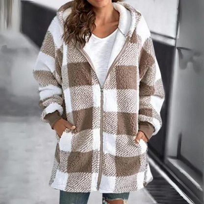 Lena - Damen-Wintermantel | Warm, Chic, Praktisches Design