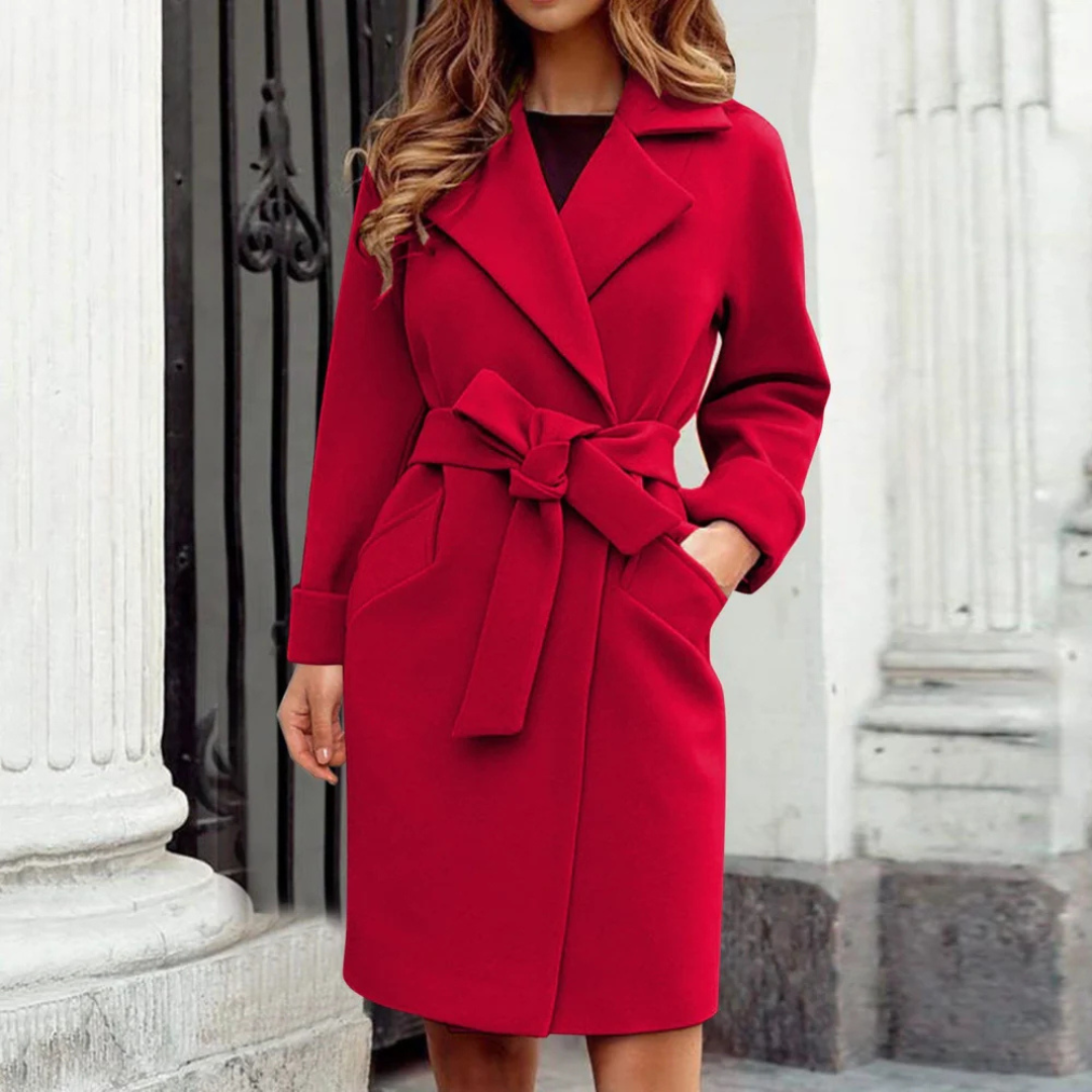 Sophie - Damen-Winter-Trenchcoat | Chic, Isoliert, Zeitlos Elegant