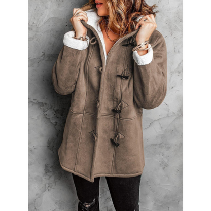 Lena - Damen-Winterjacke | Warm, Stilvoll, Vielseitig mit Kapuze