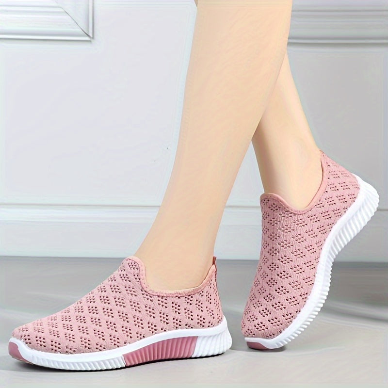 Lena - Damen-Slip-On-Sneaker | Atmungsaktiv, Leicht, Ideal für Sommertage