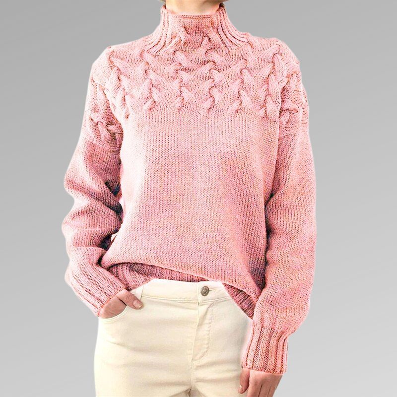 Clara - Damen-Rollkragenpullover | Elegant, Warm, Hochwertig