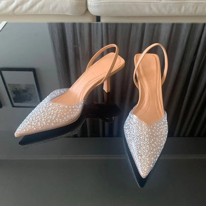 Lena - Damen-Pumps | Komfortabel, Elegant, Mit Perlendekoration