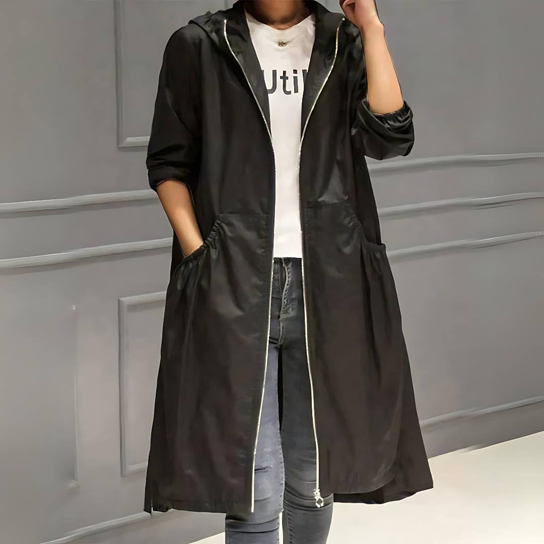 Lena - Damen-Trenchcoat | Elegant, Wasserfest, Vielseitig