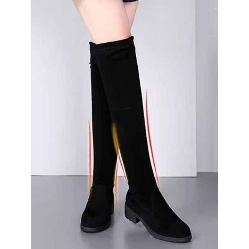 Lena - Damen-Overknee-Stiefel | Zeitlos, Bequem, Vielseitig