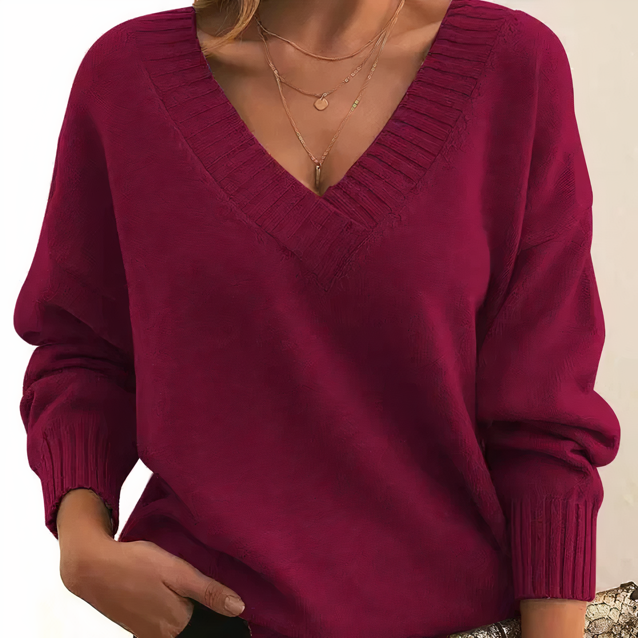 Clara - Damen-Kaschmirpullover | Luxuriös, Warm, Zeitlos