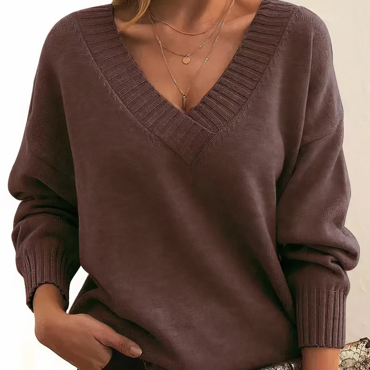 Clara - Damen-Kaschmirpullover | Luxuriös, Warm, Zeitlos