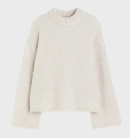 Clara - Damen-Mohair-Pullover | Luxuriös, Weich, Zeitlos