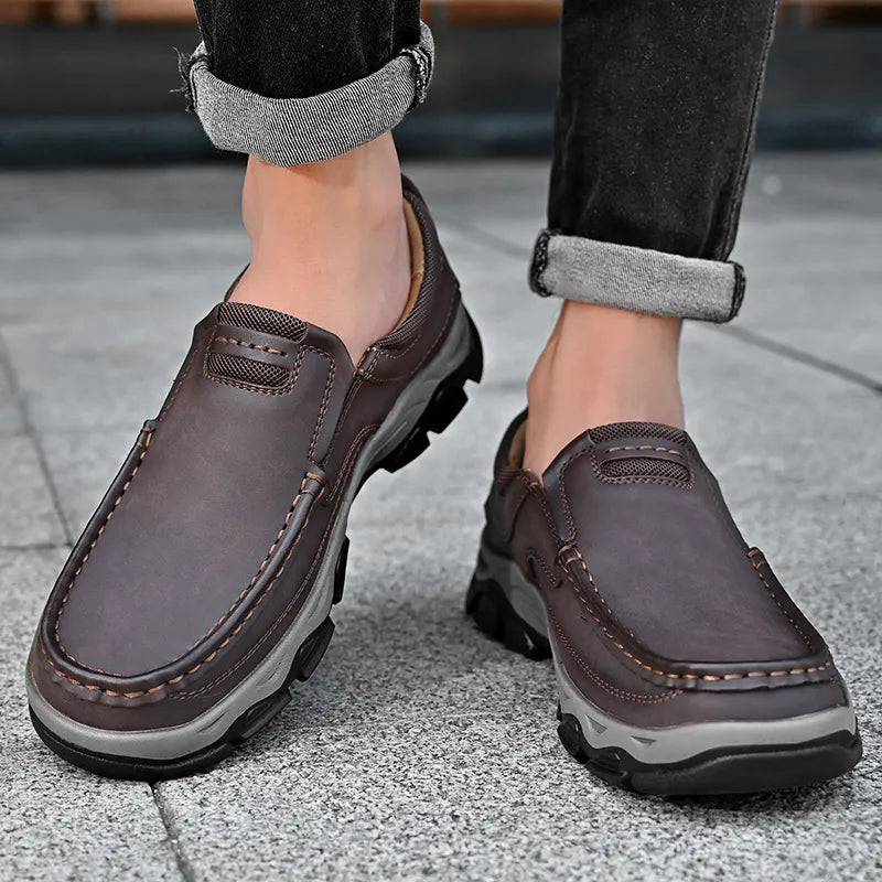 Maximilian - Herren-Leder Schuhe | Eleganter Komfort, Orthopädische Unterstützung, Langlebig