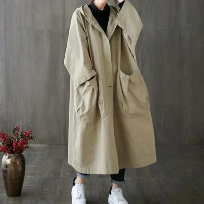 Lena - Damen-Trenchcoat | Elegant, Vielseitig, Wetterfest