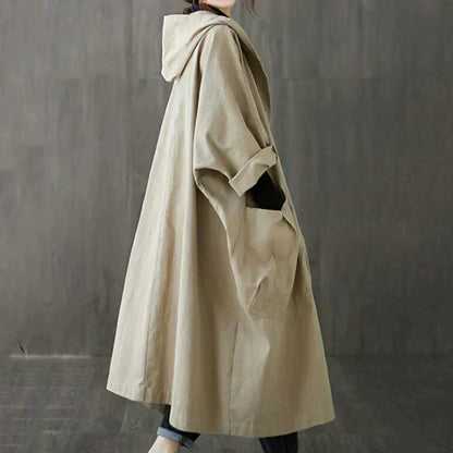 Lena - Damen-Trenchcoat | Elegant, Vielseitig, Wetterfest