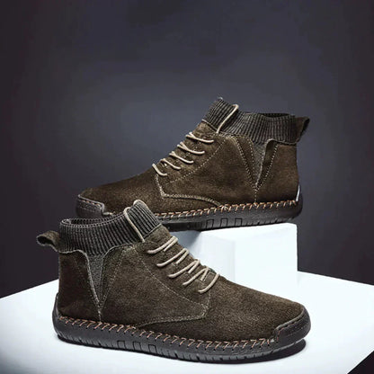 Felix - Herren-Wildleder-Stiefeletten | Bequem, Vielseitig, Wasserabweisend