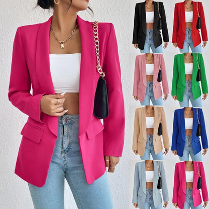 Clara - Damen-Blazer | Luxuriöser Stoff, Zeitloser Stil, Perfekt für Jeden Anlass