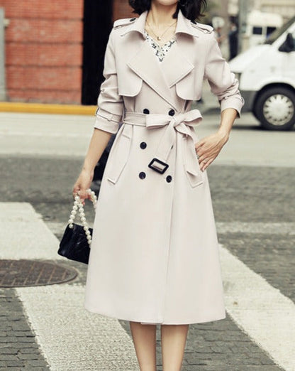 Lena - Damen-Trenchcoat | Elegant, Vielseitig, Wasserabweisend