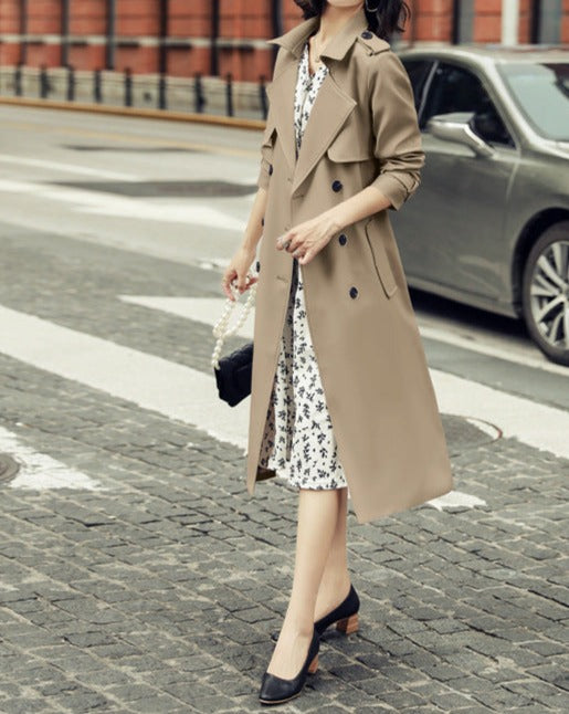 Lena - Damen-Trenchcoat | Elegant, Vielseitig, Wasserabweisend