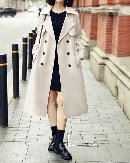 Lena - Damen-Trenchcoat | Elegant, Vielseitig, Wasserabweisend