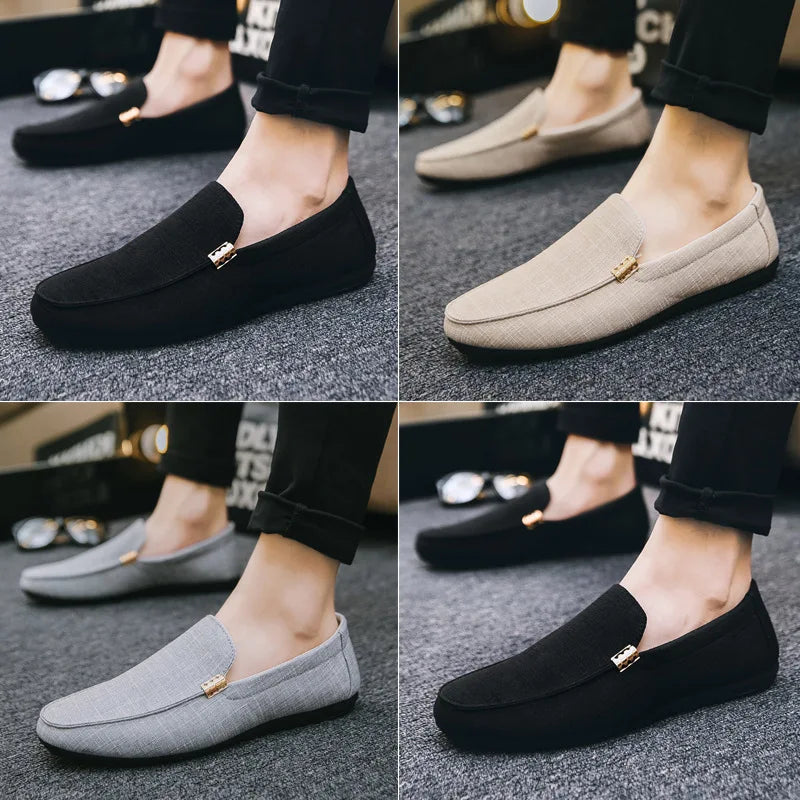 Felix - Herren-Leder Slipper | Stilvoll, Bequem, Vielseitig