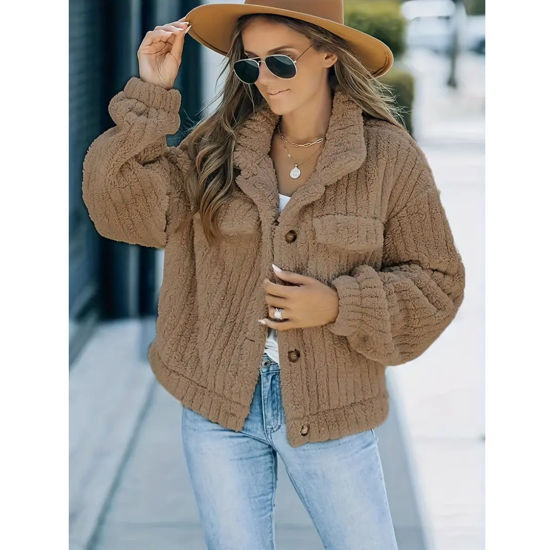 Lena - Damen-Pufferjacke | Warm, Stylisch, Kurz geschnitten