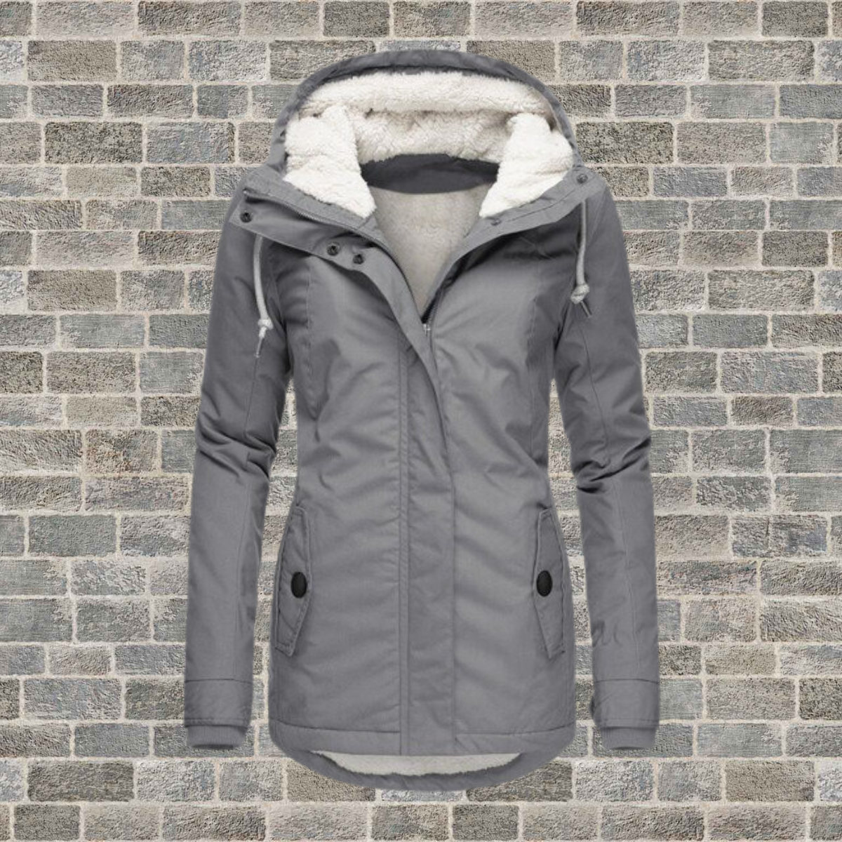 Lena - Damen Wintermantel | Elegant, Warm, Vielseitig, Schickes Design