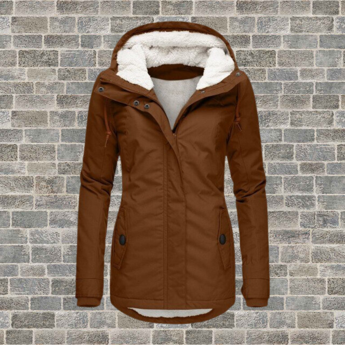 Lena - Damen Wintermantel | Elegant, Warm, Vielseitig, Schickes Design