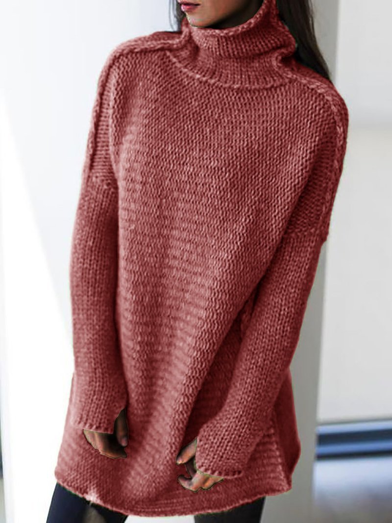 Lena - Damen-Rollkragenpullover | Warm, Gemütlich, Stilvoll