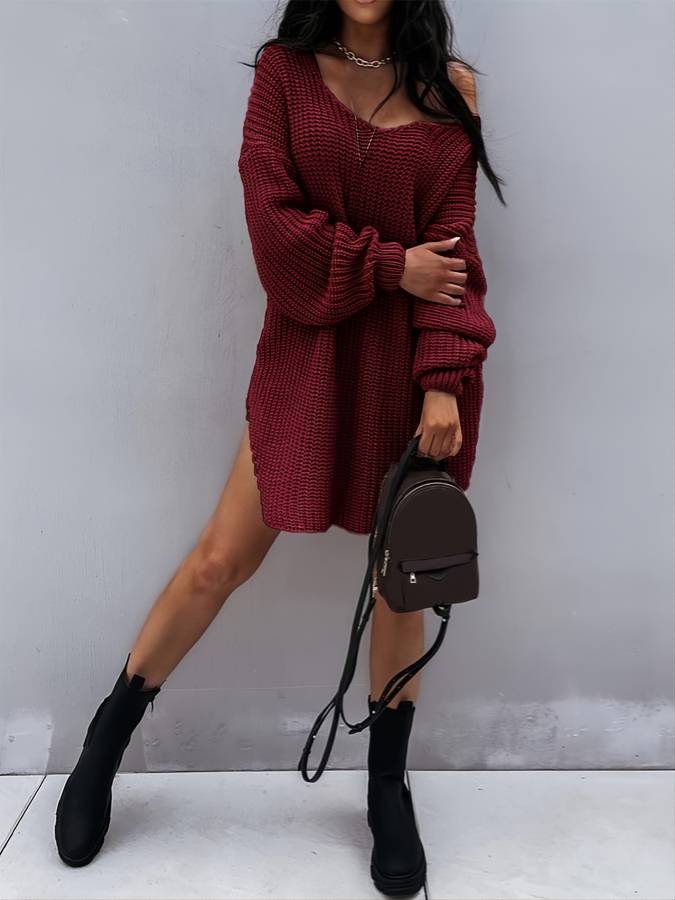 Lena - Oversized Strickpullover für Damen | Gemütlich, Trendy, Vielseitig