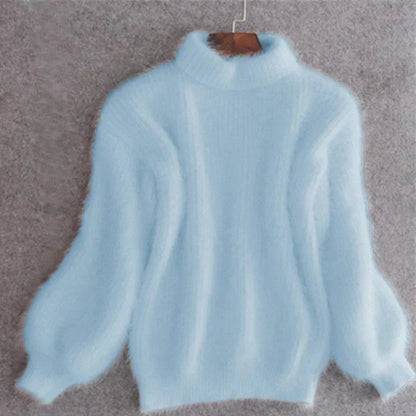 Lena - Damen-Strickpullover | Flauschig, Warm, Stilvoll